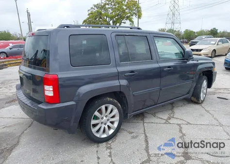 2007 Jeep Patriot Sport из США, поврежденный, VIN 1J8FF28W97D341860